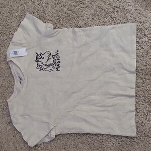 White unicorn shirt